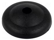 Foot; Base dia: 29mm; polyamide; H: 11.5mm; ECO Feet FATH