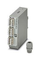 DIN RAIL SPLICE BOX, 12 X LC DUPLEX