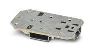 UNIVERSAL DIN RAIL ADAPTER, ZINC, BLUE