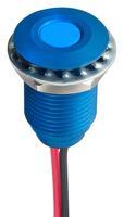 LED PANEL INDICATOR, BLUE, 10MM, 3.3V