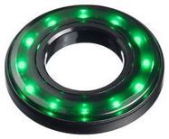 LED PANEL INDICATOR, GREEN, 19MM, 24VDC