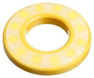 LED PANEL INDICATOR, YELLOW, 19MM, 24VDC