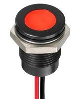 LED PANEL INDICATOR, 14MM, RED/YEL/GRN