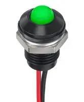 LED PANEL INDICATOR, 6MM, RED/GREEN