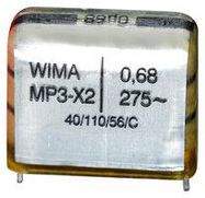 SUPPRESSION CAP, 1UF, CLASS X2, 305V