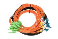 Extralink SC/APC-LC/PC | multipatchcord | SM 24F 7M, 1m, EXTRALINK