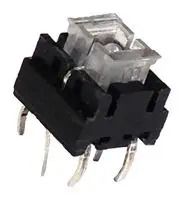 TACTILE SWITCH, 0.05A, 12VDC, TH, 350GF