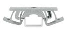 MOUNTING FOOT, GREY, DIN-15 RAIL