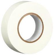 TAPE, PVC, 0.75IN X 66FT, WHITE