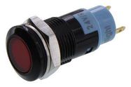 PANEL MOUNT INDICATOR, LED, 12MM, RED, 24V