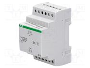 Power supply: switched-mode stabiliser; for DIN rail; 18VDC; 3A F&F