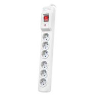 Armac Multi M6 | Power strip | anti-surge system, 6 sockets, 3m cable, gray, ARMAC