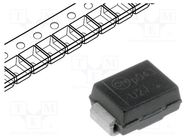 Diode: rectifying; SMD; 600V; 2A; 75ns; SMB; Ufmax: 1.45V; Ifsm: 35A 