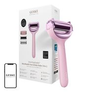 MicroNeedle Face&Body Roller 9in1 Geske with APP (pink), Geske