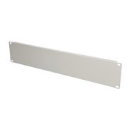 Extralink 2U 19" | Front Blank Panel | Gray, EXTRALINK