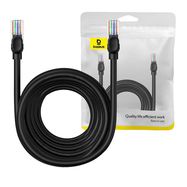 Baseus Ethernet CAT5, 10m network cable (black), Baseus