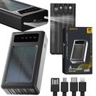 Extralink EPB-092 20000mAh Black | Powerbank | Solar Power bank, USB-C, EXTRALINK