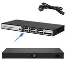 Extralink Chiron Pro | PoE Switch | 24x RJ45 1000Mb/s PoE, 4x SFP+, L3, managed, 370W, EXTRALINK