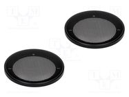 Loudspeaker grille; 100mm; 2pcs. 4CARMEDIA