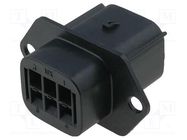 Connector: automotive; MX150L; male; socket; PIN: 6; -40÷125°C; IP67 MOLEX