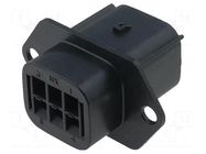 Connector: automotive; socket; male; MX150L; 600V; PIN: 6; IP67 MOLEX