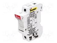 Fuse holder; 10.3x38mm; for DIN rail mounting; 32A; 690V BUSSMANN