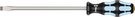 3334 Screwdriver for slotted screws, stainless, 1.6x10.0x200, Wera
