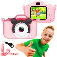 Extralink Kids Camera H31 Single Pink Digital Camera, 1080P 30fps, 2.0" Display, EXTRALINK
