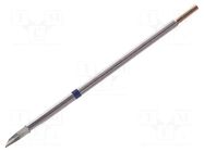 Tip; hoof; 3.3mm; 325÷358°C; sloped 60°; for soldering station THERMALTRONICS