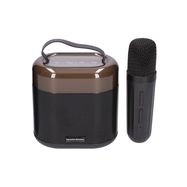 EXTRALINK KIDS KARAOKE LED SPEAKER 1 MICROPHONE BLACK, EXTRALINK