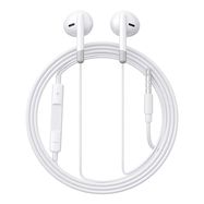 Wired Earphones JR-EW01, Half in Ear (White), Joyroom