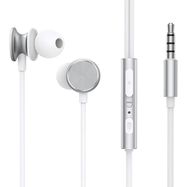 Wired Earphones JR-EW03, Half in Ear (Silver), Joyroom
