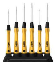 SCREWDRIVER SET, 6PC, SLOTTED/PHILLIPS