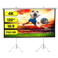 Extralink Projection Screen 120", 16:9, 266x149cm, PVC, semi-automatic rolling, EXTRALINK