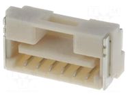 Connector: wire-board; socket; male; PIN: 6; CLIK-Mate; vertical MOLEX