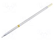 Tip; hoof; 3.3mm; 350÷398°C; sloped 60°; for soldering station THERMALTRONICS