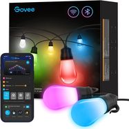 GOVEE H7020 RGBW 48FT OUTDOOR STRING LIGHTS, GOVEE