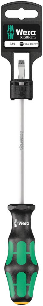 334 SB Screwdriver for slotted screws, 1 x 1.2x6.5x150, Wera
