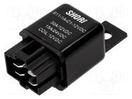 Relay: electromagnetic; SPST-NO; Ucoil: 12VDC; 30A; automotive SHORI ELECTRIC