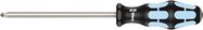 3355 PZ Screwdriver for Pozidriv screws, stainless, PZ 3x150, Wera