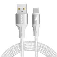 Cable Light-Speed USB to USB-C SA25-AC3 / 3A / 1.2m (white), Joyroom