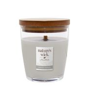 WoodWick Nature's Wick Smoked Vanilla Medium | Scented candle | 1 wooden wick, 284g, XIAOMI