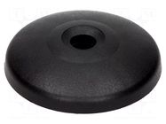 Foot; Base dia: 79mm; polyamide; H: 18mm; Pivot Feet FATH