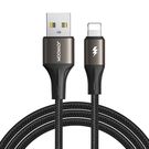 Cable USB to Lightning Joyroom SA25-AL3 / 3A / 1.2m (black), Joyroom