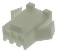 CONNECTOR HOUSING, PLUG, 3 WAY, PLASTIC