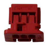 WTB HOUSING, RCPT, 3POS, 1ROW, 2MM, RED