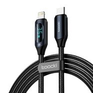 Toocki Charging Cable USB C-L, 1m, 36W (Black), Toocki
