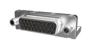 D SUB CONN, RCPT, 15POS, SOLDER