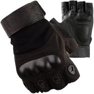 Extralink Military Tactical Combat Gloves Fingerless Survival Size L mil-693, EXTRALINK