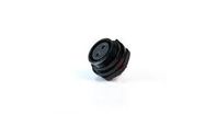 CIRCULAR CONNECTOR, 2POS, RCPT, SCREW